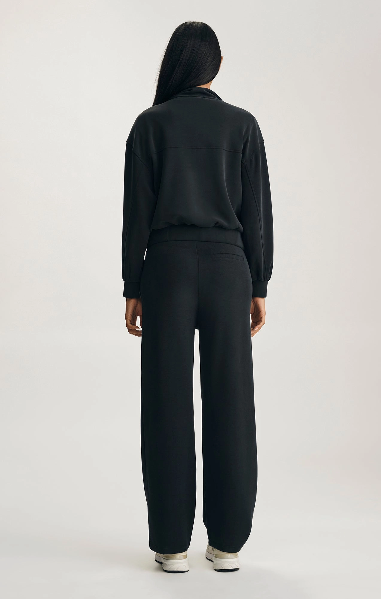 Perfectly Fit Sophisticated Look SPORTY LUXE TENCEL? PANTS IN BLACK