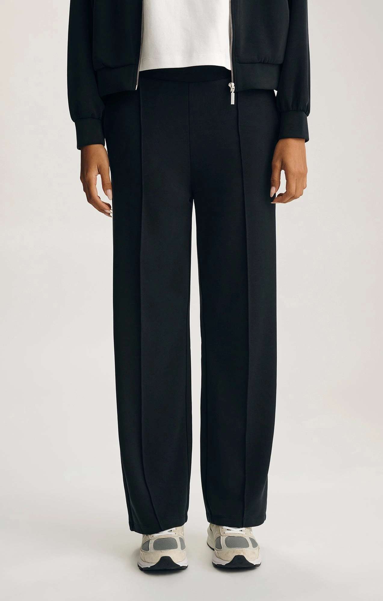 All weather SPORTY LUXE TENCEL? PANTS IN BLACK