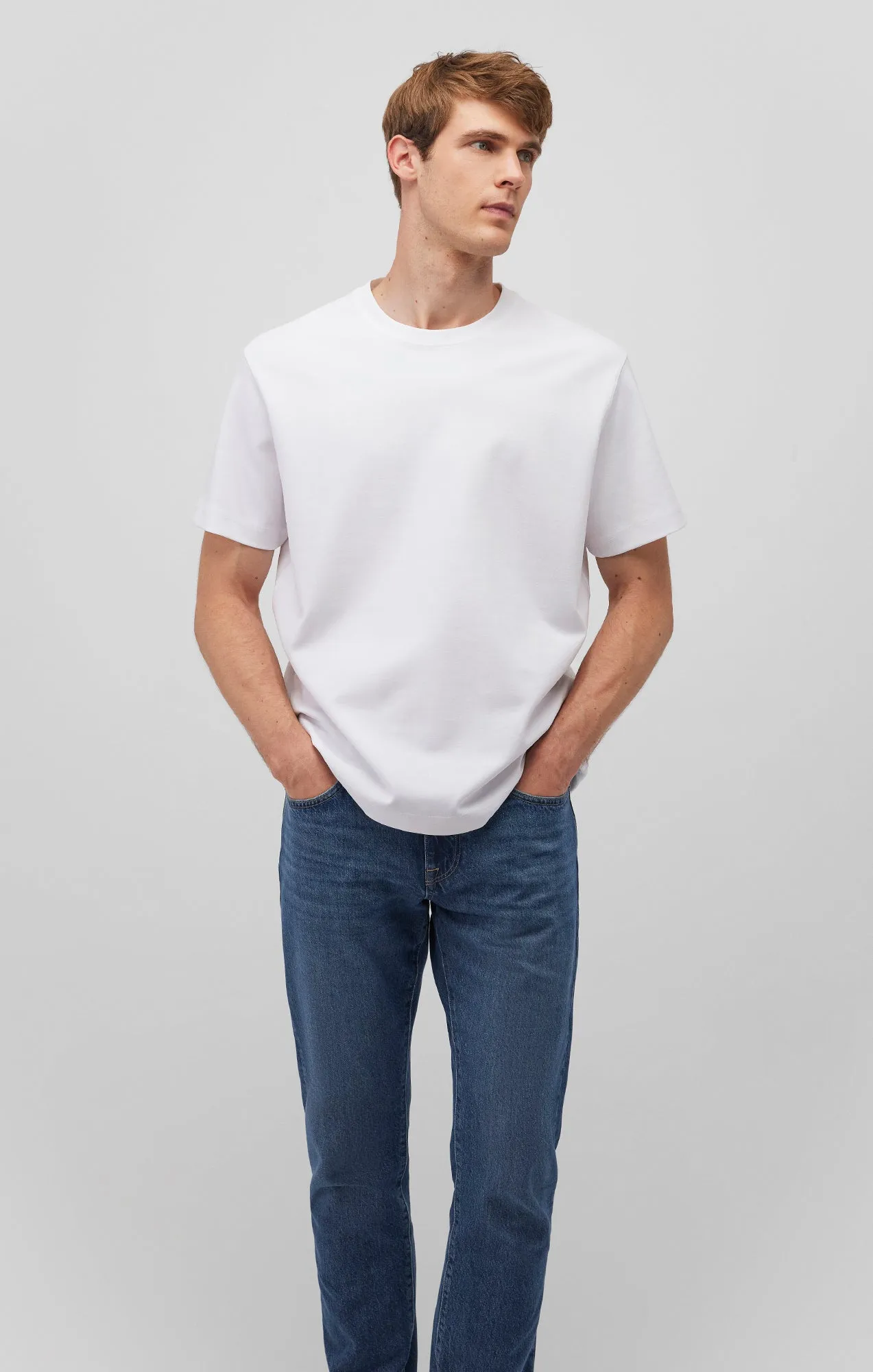 EDITION SHORT SLEEVE T-SHIRT IN WHITE Breathable fabric