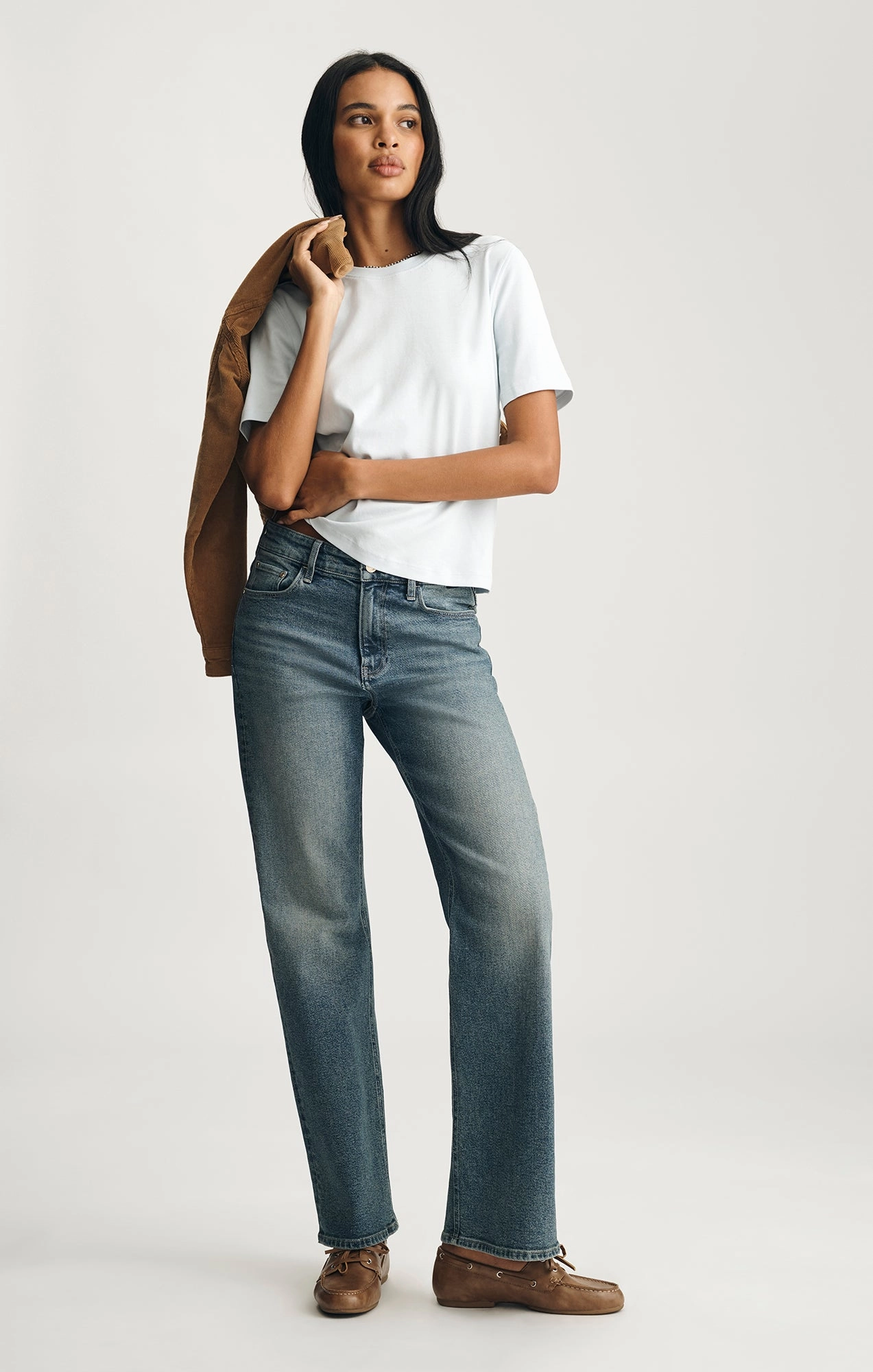 EDITION CREW NECK T-SHIRT IN BALLAD BLUE Timeless Style Active Comfort