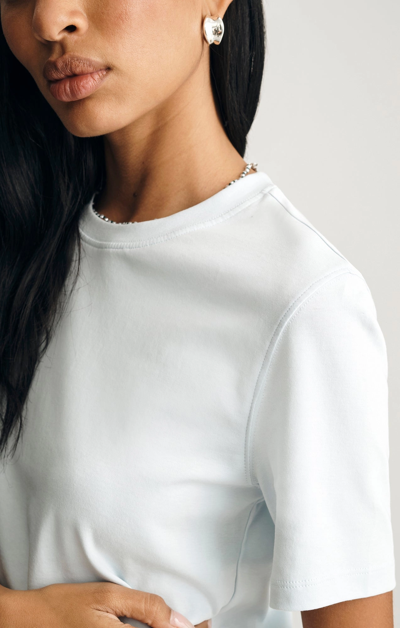 Classic Color EDITION CREW NECK T-SHIRT IN BALLAD BLUE