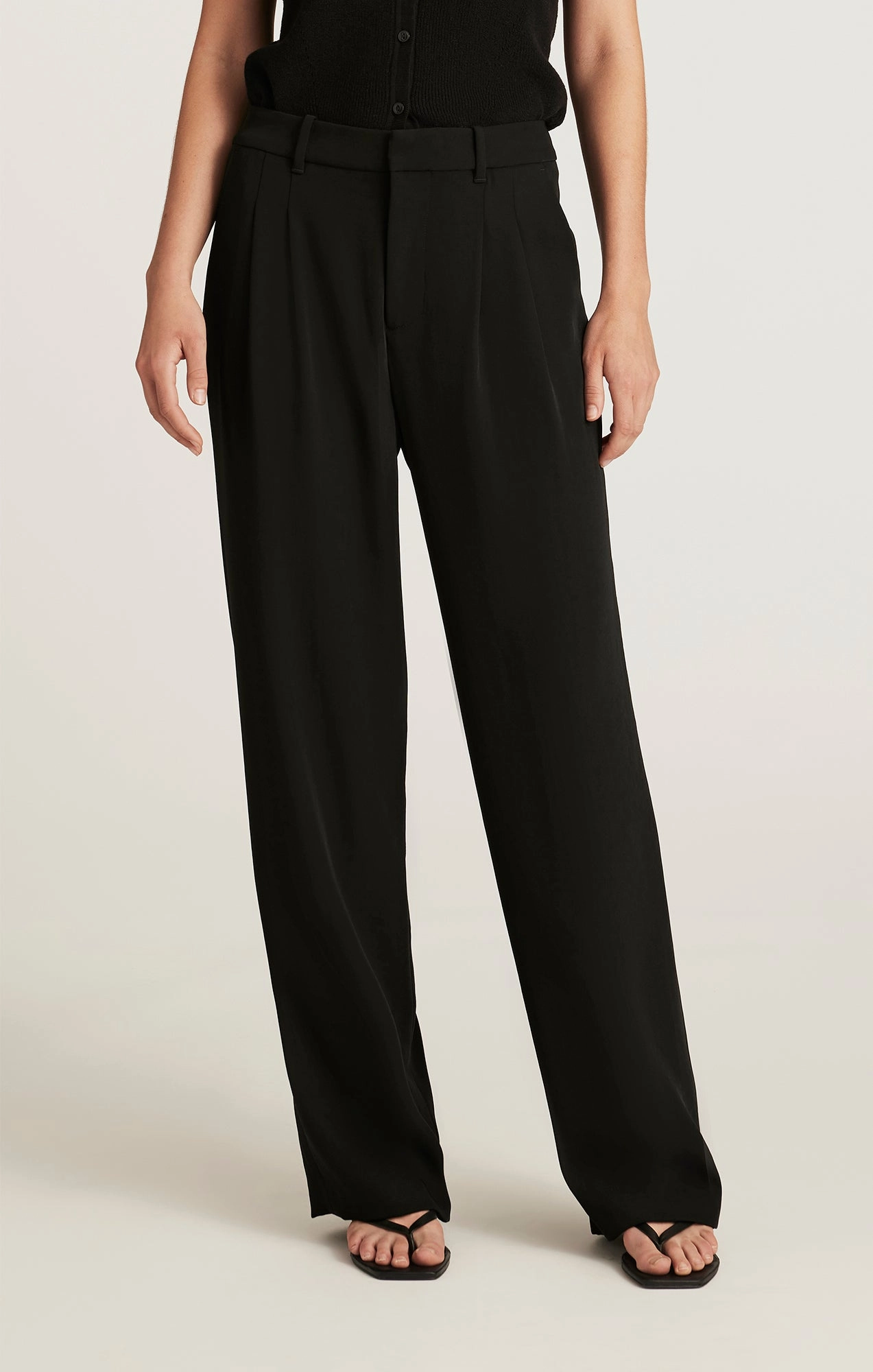 Breath Flex Timeless Design EDITION STRAIGHT LEG PANTS IN BLACK