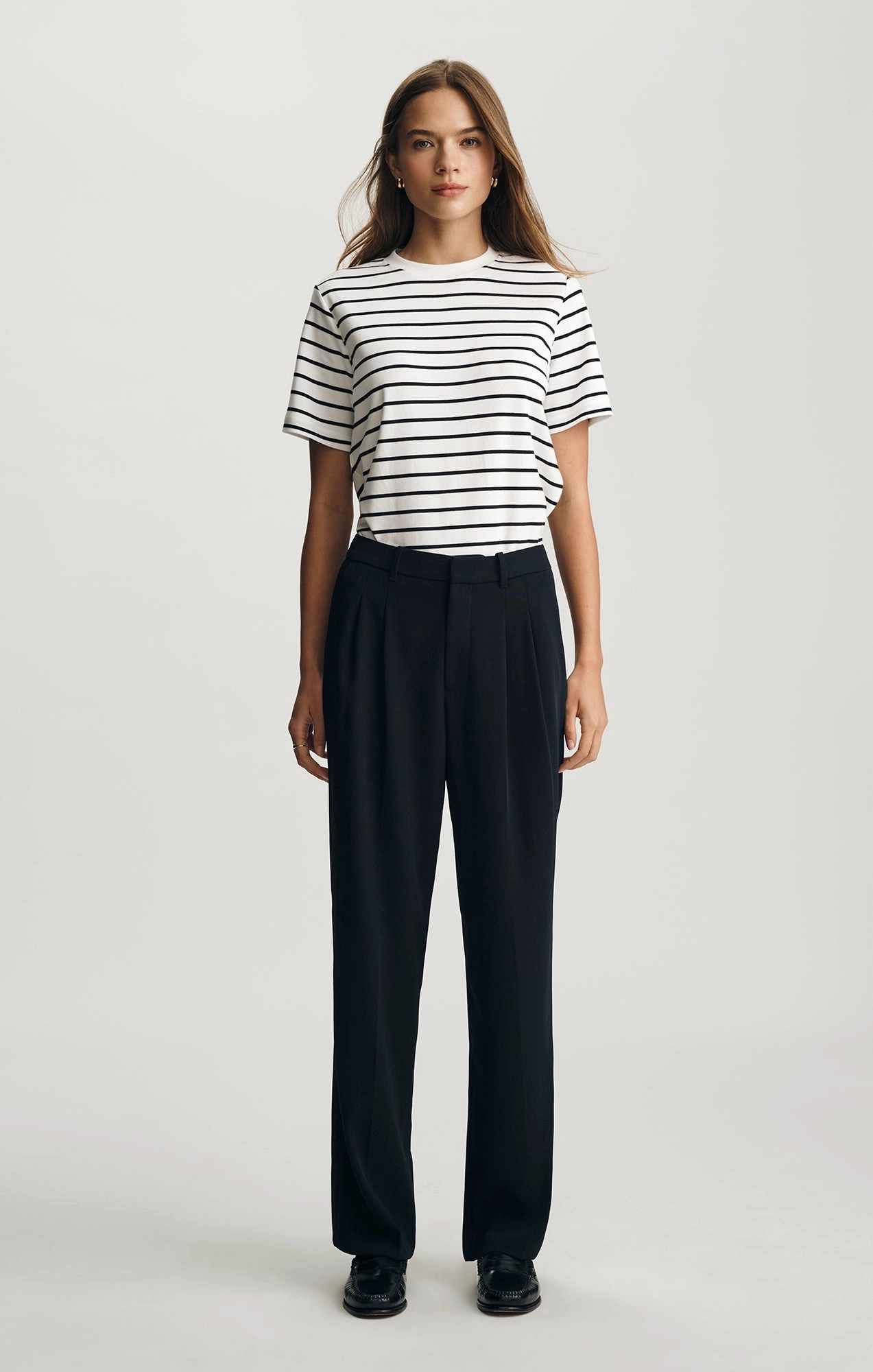 Chill Wear EDITION STRAIGHT LEG PANTS IN DARK NAVY