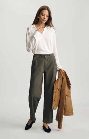 EDITION WIDE LEG PANTS IN KAMBABA Perfectly Relaxed All-day Flex