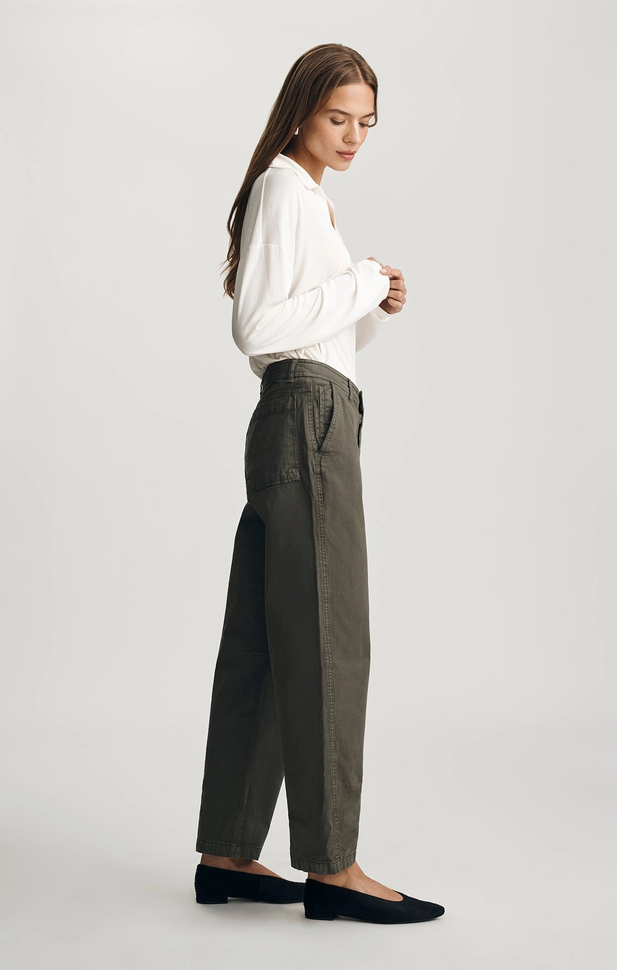 EDITION WIDE LEG PANTS IN KAMBABA Street Inspired