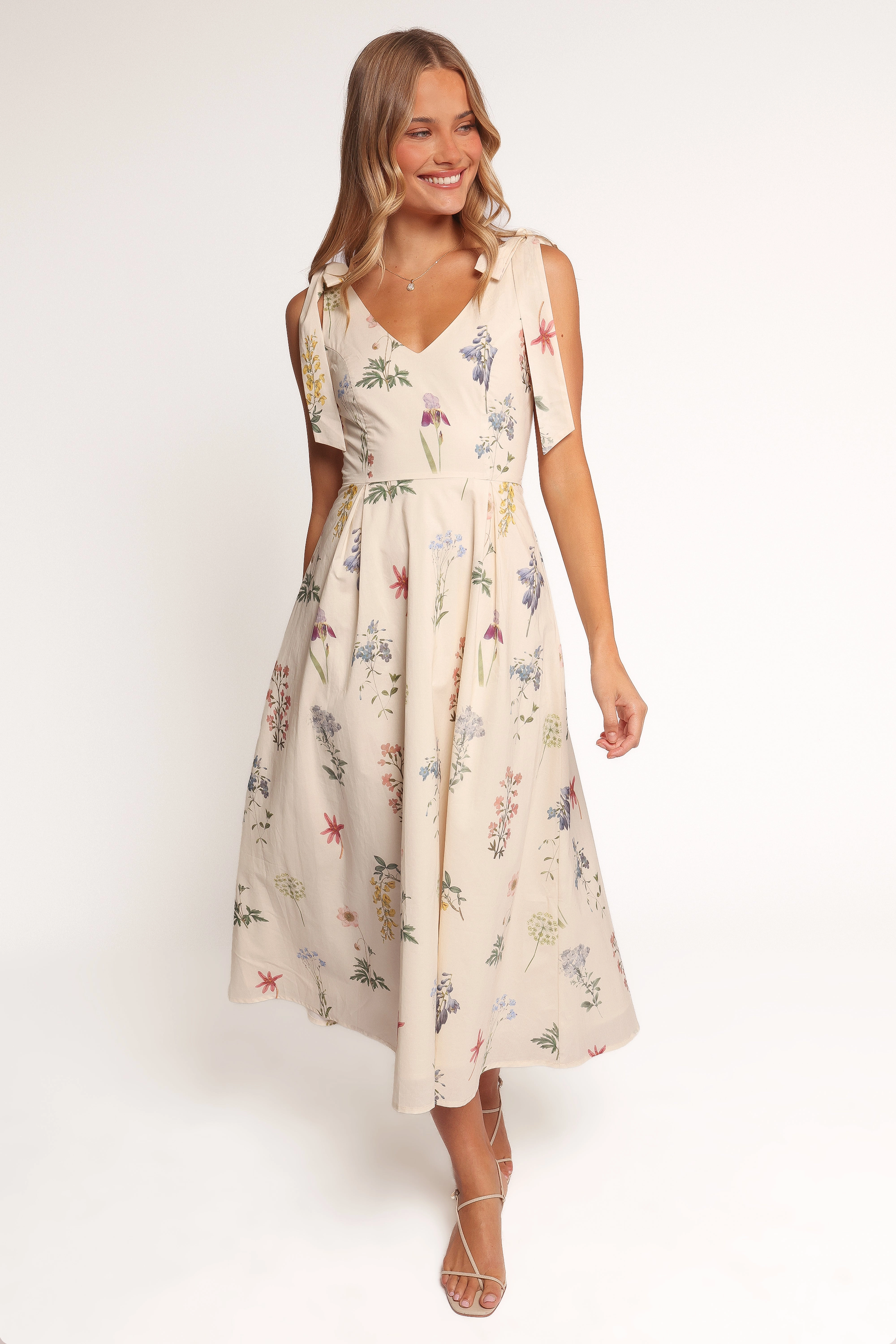 Galadriel Midi Dress - Cream Daily Casual Power Soft