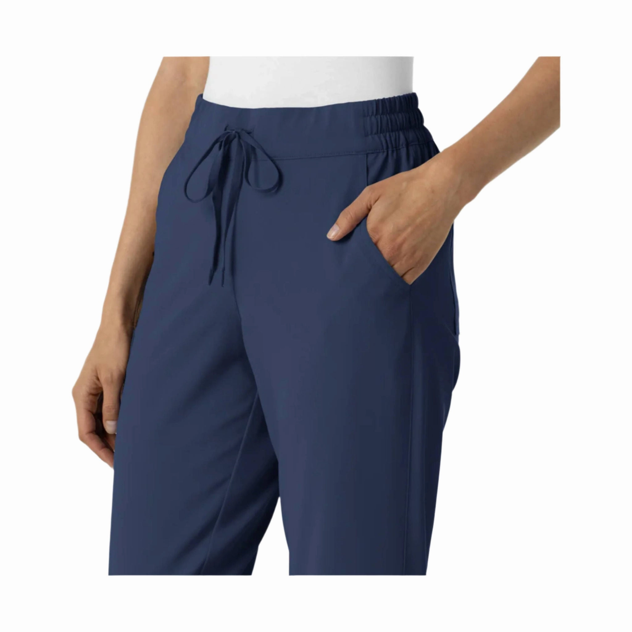 Wink Women's Renew Jogger Scrub Pant - Navy Blue Commuter Ready