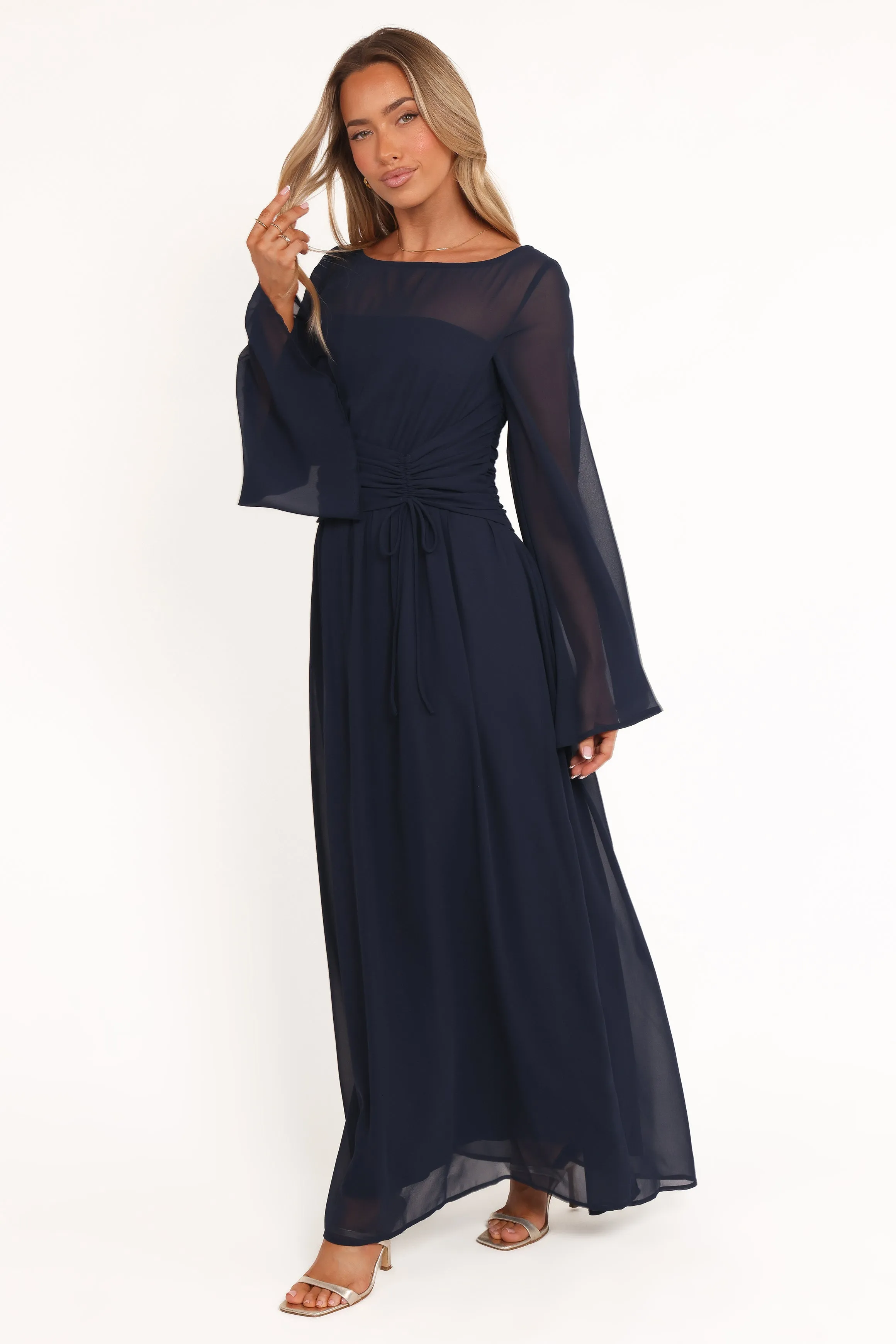 Timeless Line Samara Maxi Dress - Navy