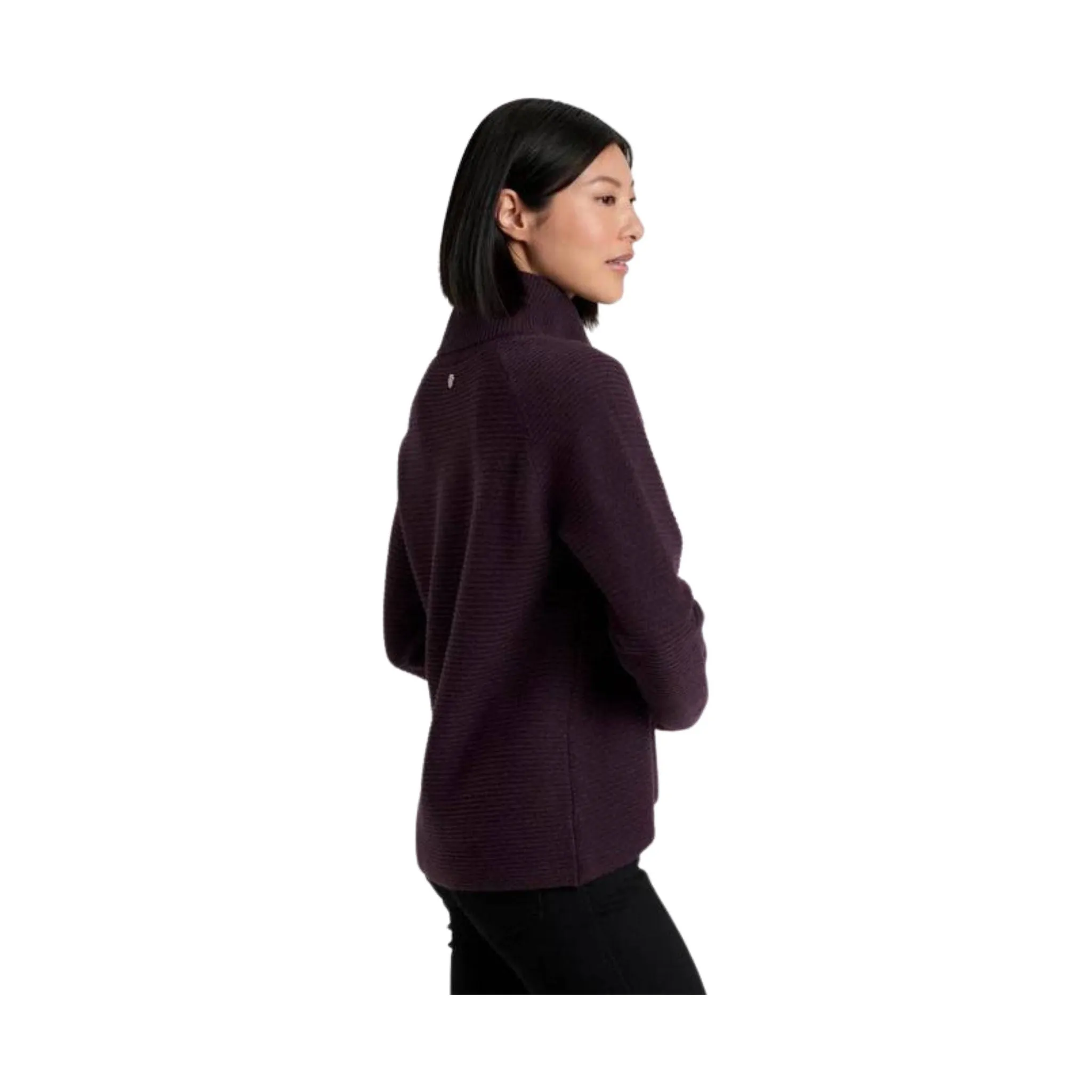 Kuhl Women's Solace Sweater - Auberge Essential Clothing side pocket