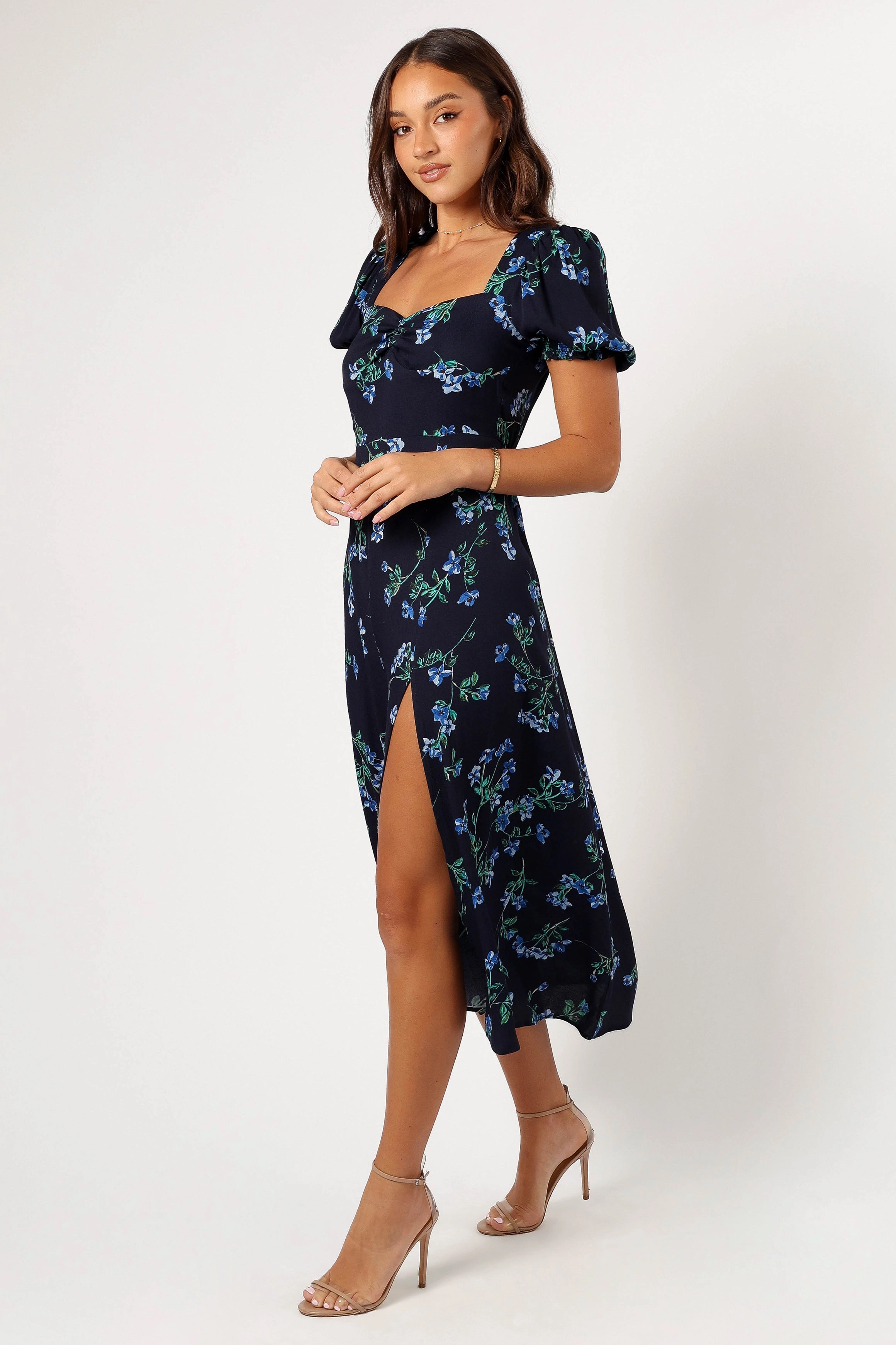 Travel Staple Hendrix Midi Dress - Midnight Blues