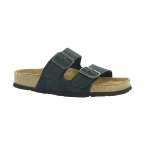 Naot Women's Santa Barbara Classic Sandal - Black Nubuck Durable Travel Footwear All Purpose