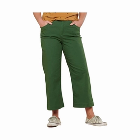 Stretchable Fabric Casual Vibes Toad & Co Women's Earthworks Wide Leg Pant - Pasture