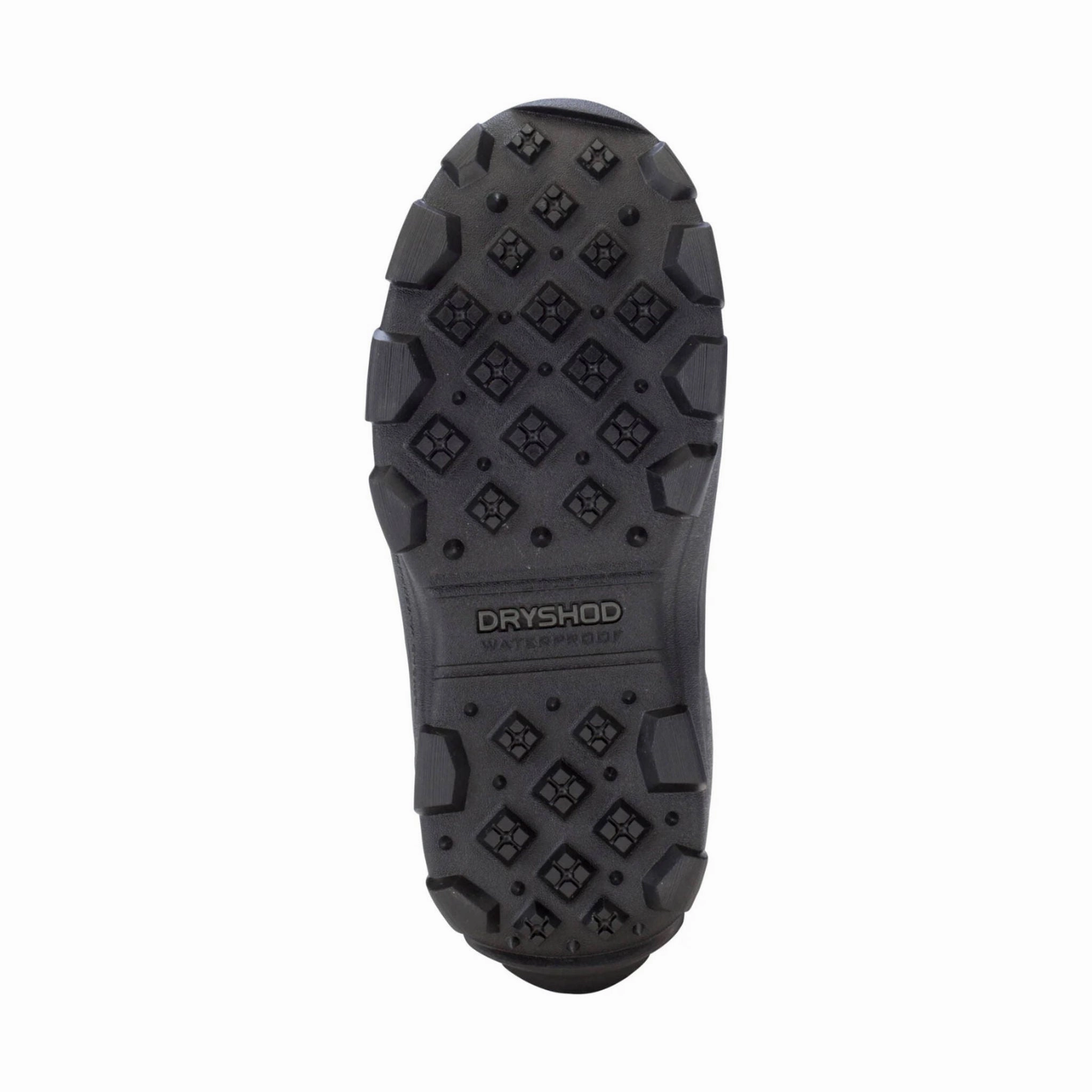 Tactile Feedback Sole Multi Use Dryshod Women's Arctic Storm Mid Rain Boot - Black