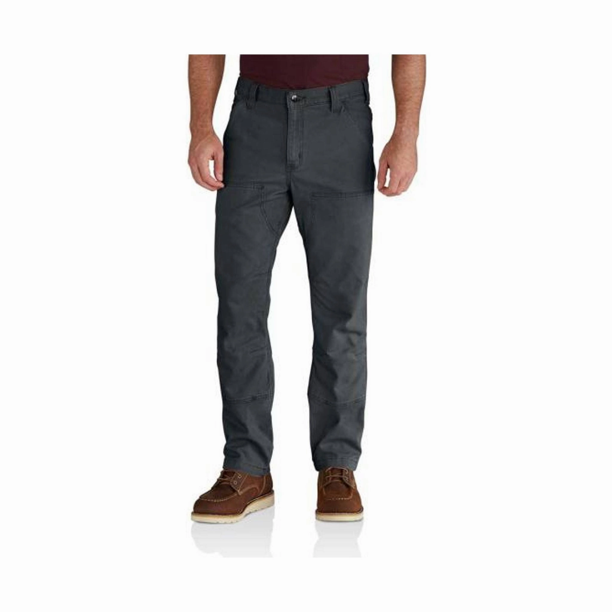 Carhartt Men's Rugged Flex Rigby Double Front Pant - Shadow Cozy and Soft