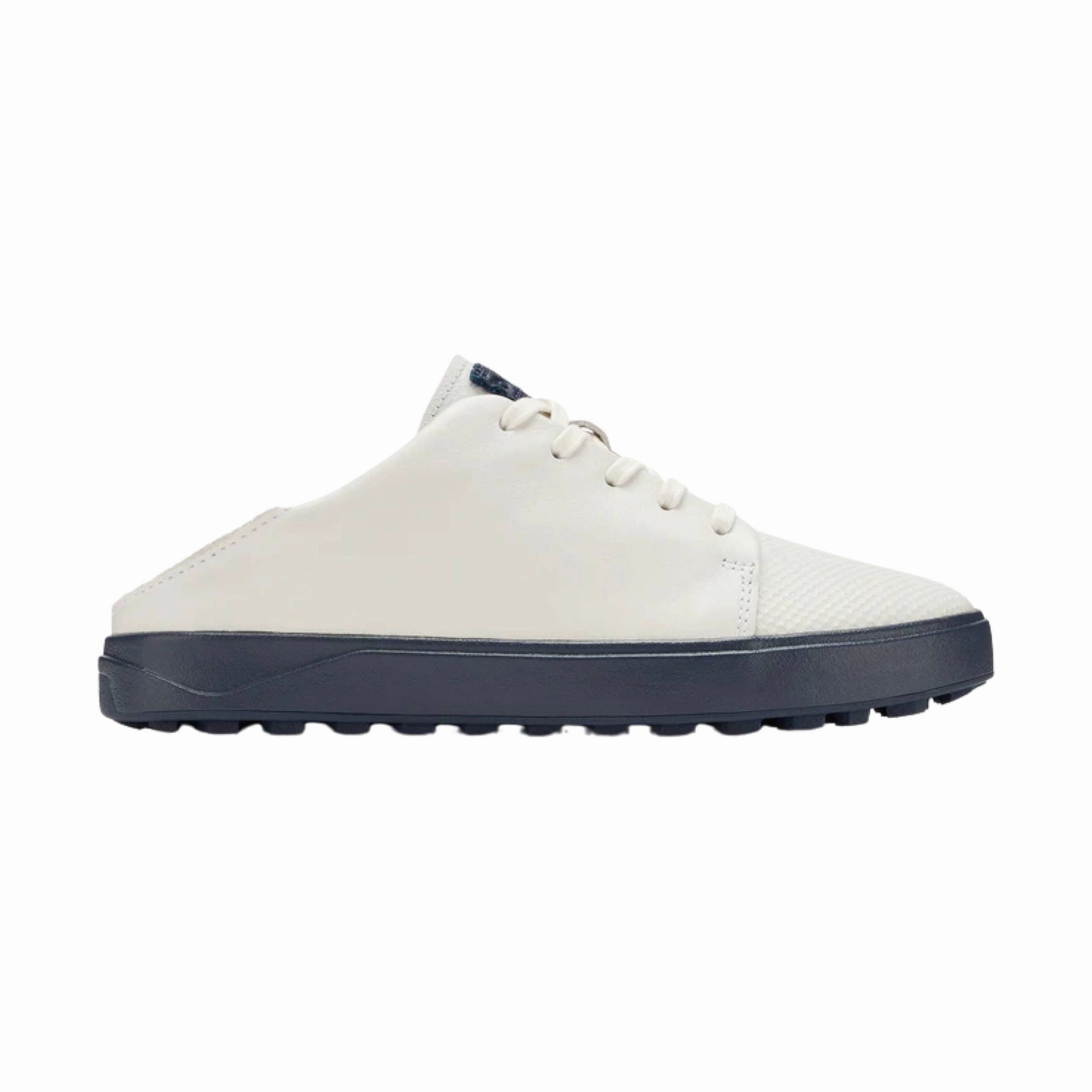Flexible Traction Olukai Women's Wailea Golf Shoes - Bright White/Mood Indigo