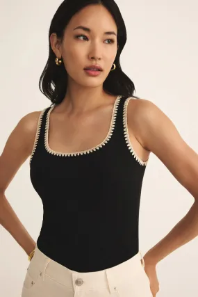 Everyday Comfort Jaidynn Rib Tank | Black Outdoor Chic