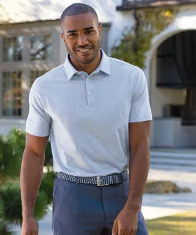 Signature Ultra Light Melange Polo Chill Vibes DoubleLayered Hem Binding