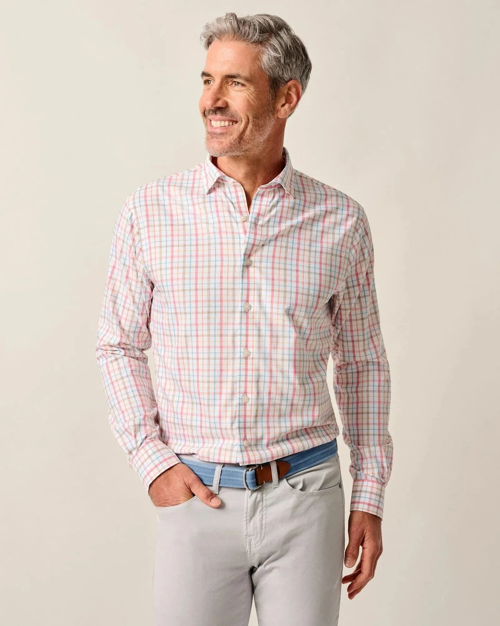 Everyday Performance Button Down Shirt - Maarten Perfect Wear