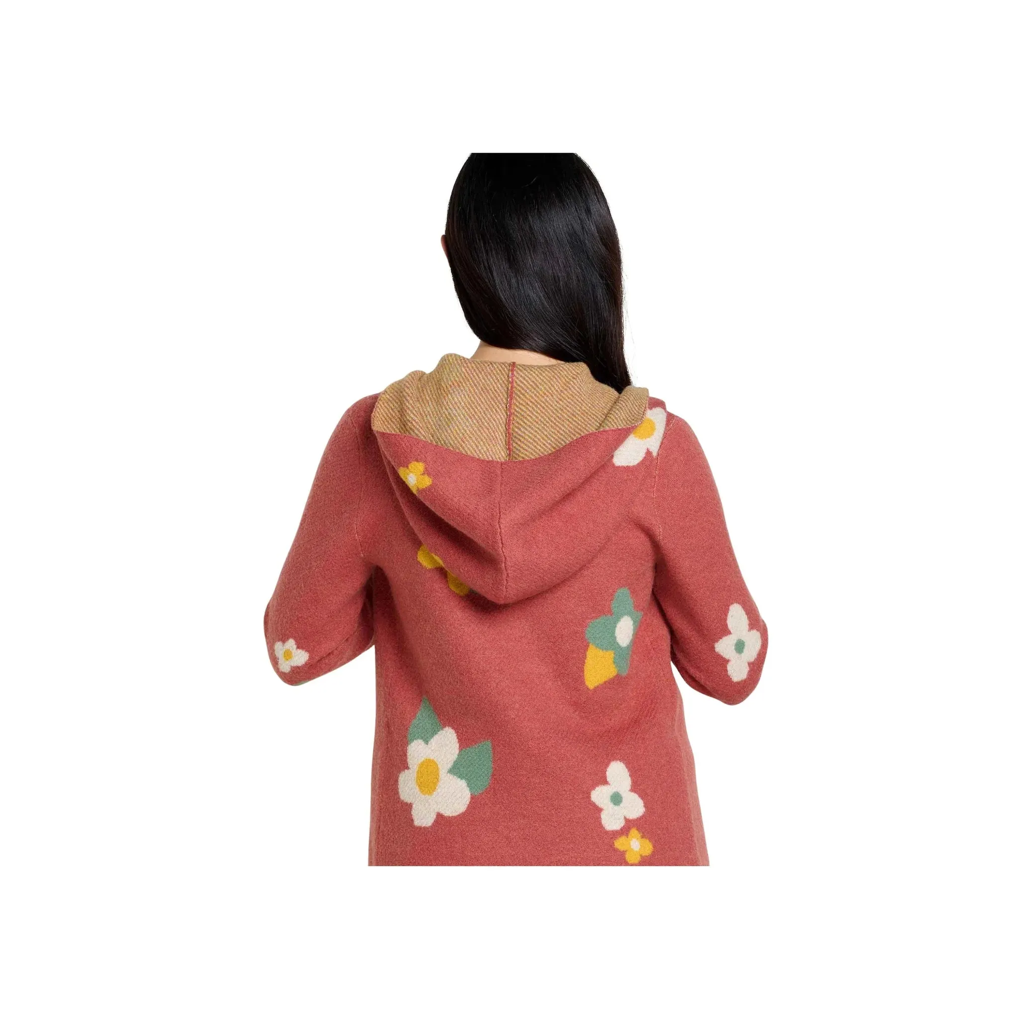 Toad & Co Women's Merino Heartfelt Hoodie - Sundown Flowers Basic Hoodie product satin lining luxury