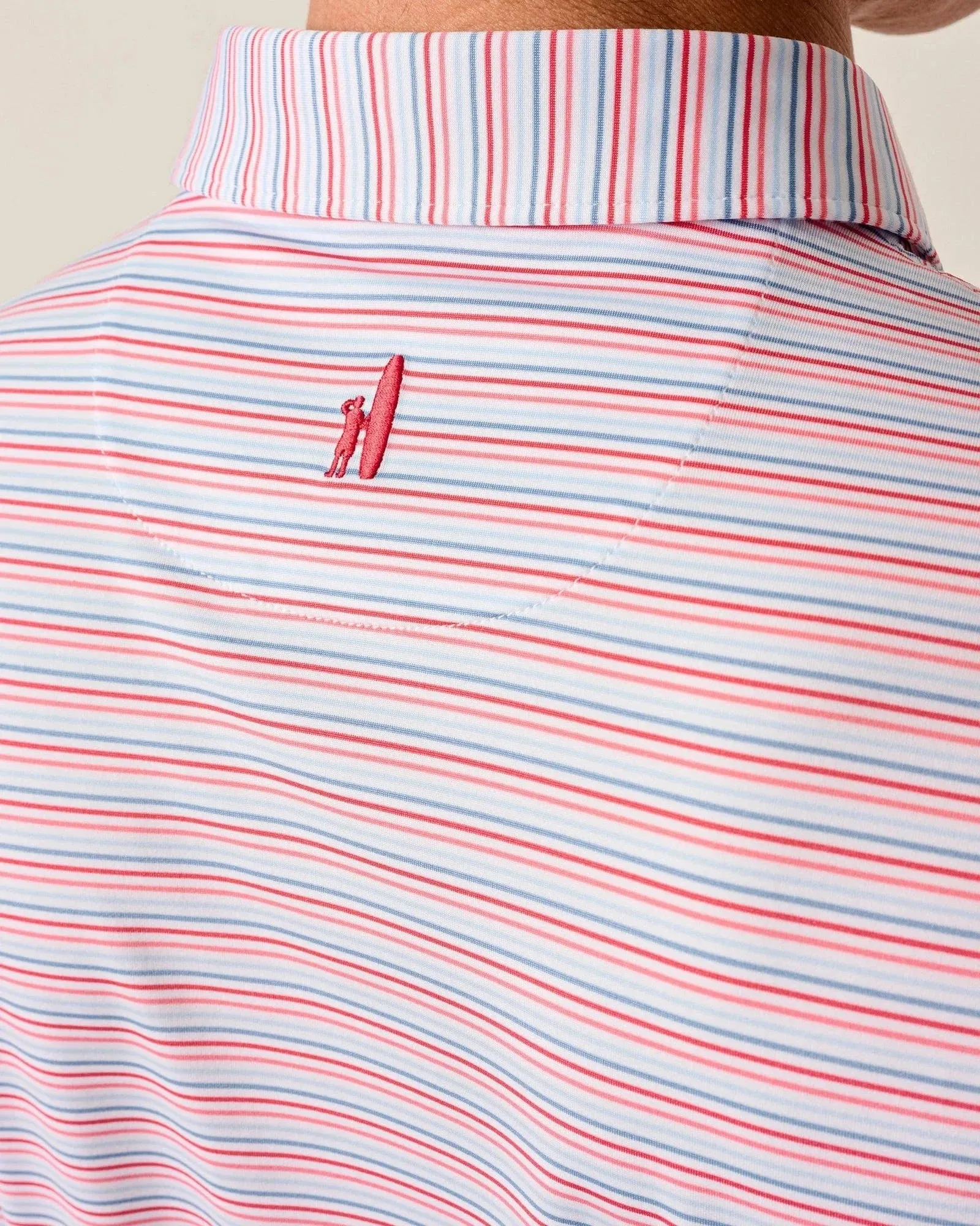 Performance Jersey Polo - Kamdon Comfy Layers Curved Hemline