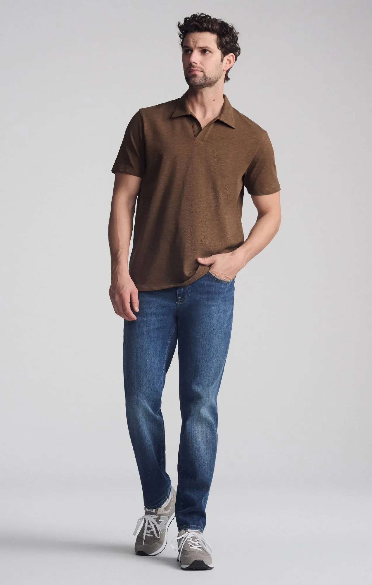 POLO SHIRT IN COCOA Chill Wear
