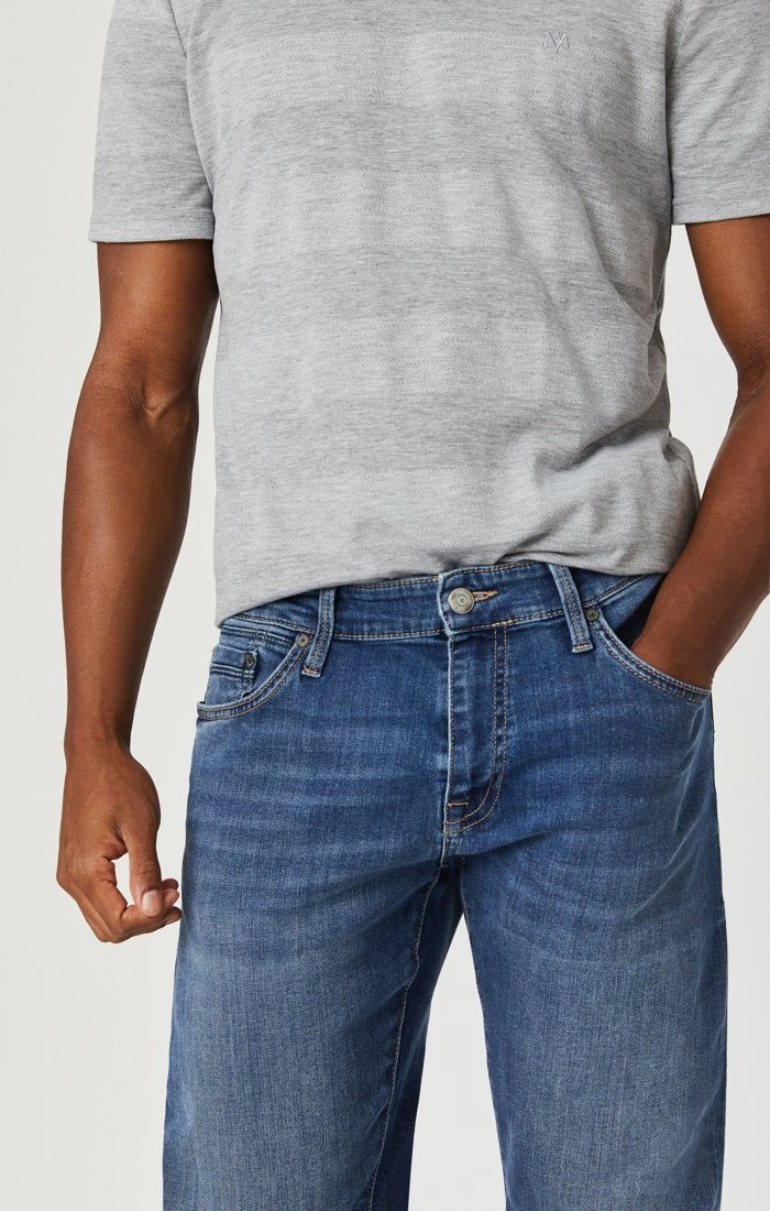 Lightweight Denim Blend Reliable Layer JAKE SLIM LEG IN MID FOGGY WILLIAMSBURG