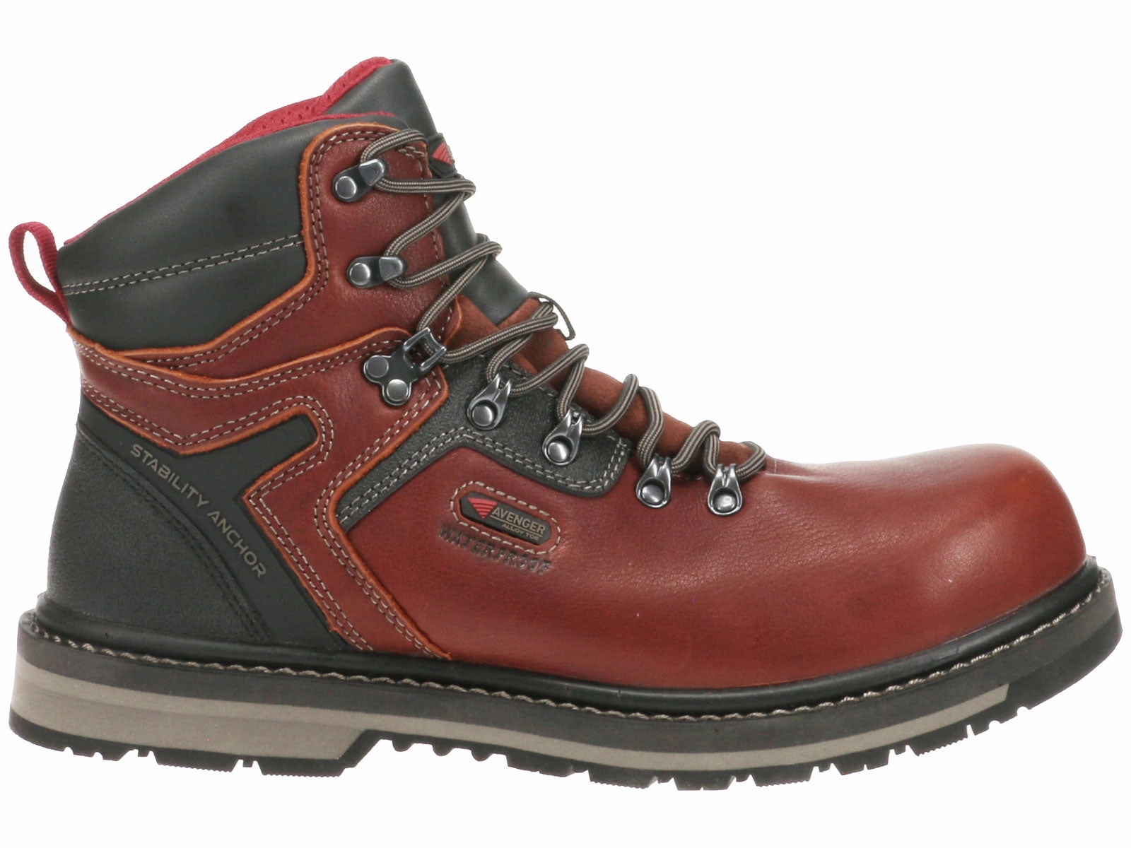 Avenger Blacksmith Safety Toe Boot Brown Functional