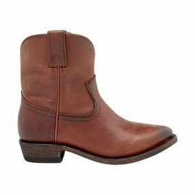Frye Women's Billy Short Bootie - Cognac Shock Absorbing Daily Walks