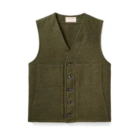 Ultraviolet Protection Factor FlexFoldPackaging Filson Men's Mackinaw Wool Vest - Forest Green