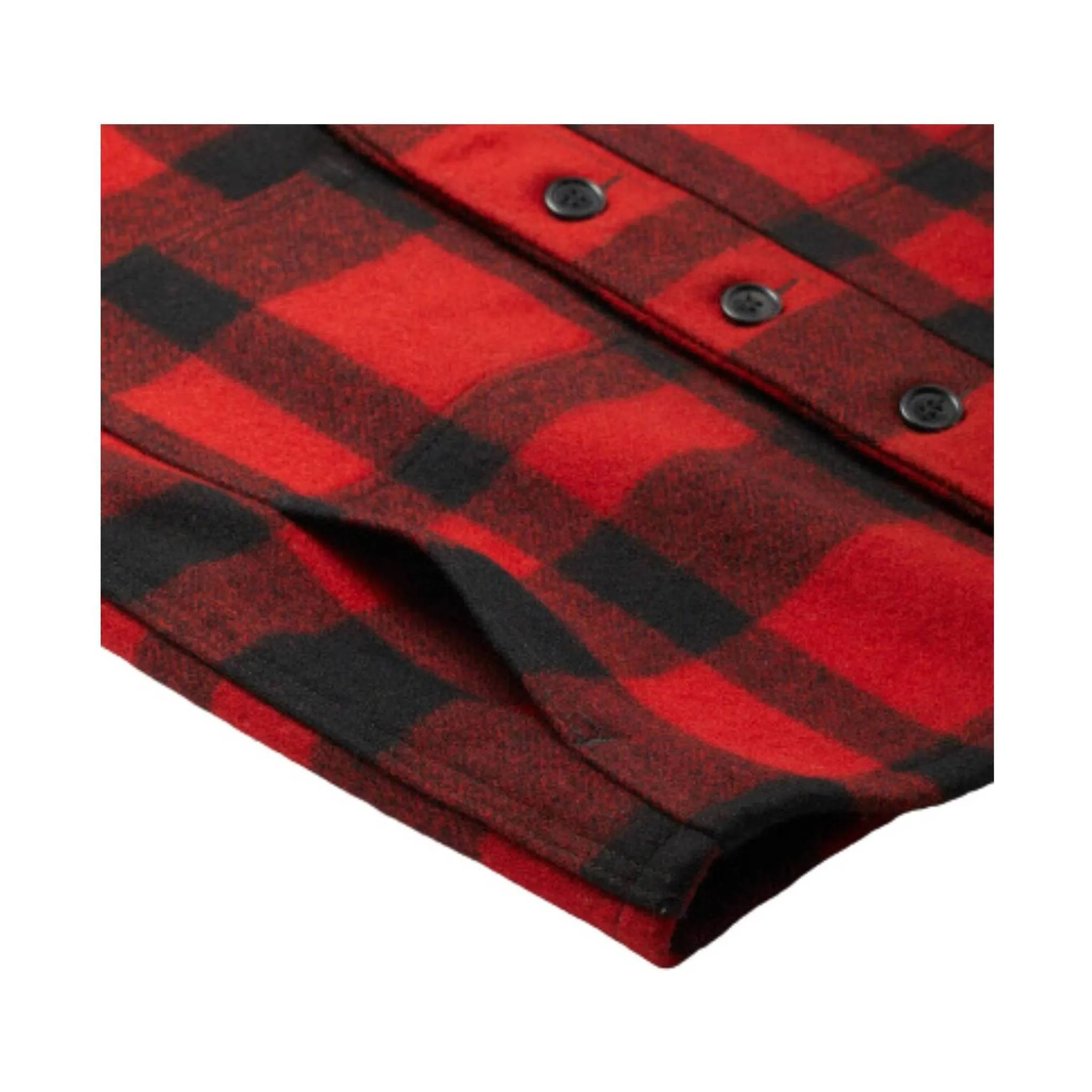 Filson Men's Mackinaw Wool Vest - Red/Black Athletic Tailored Fit Casual Trend