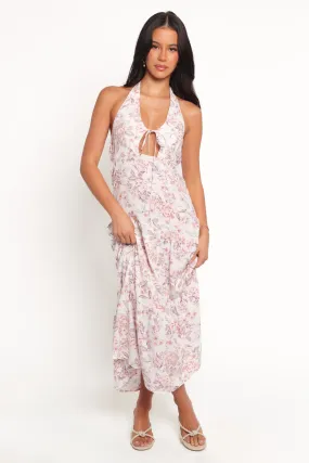 Kori Maxi Dress - Floral Mix-And-Match Slimming Shape