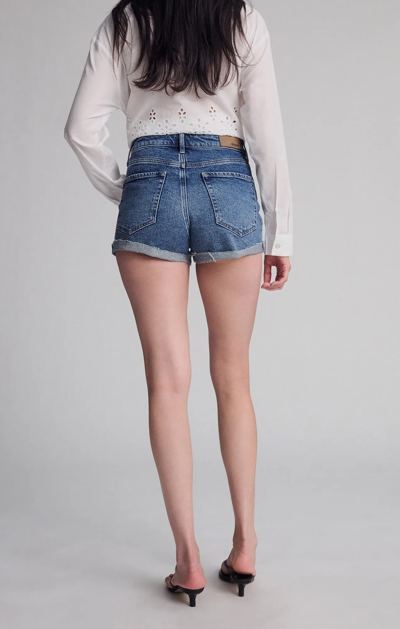 Beach Vacation FIORA RELAXED SHORTS IN SHADED BRUSHED 90'S