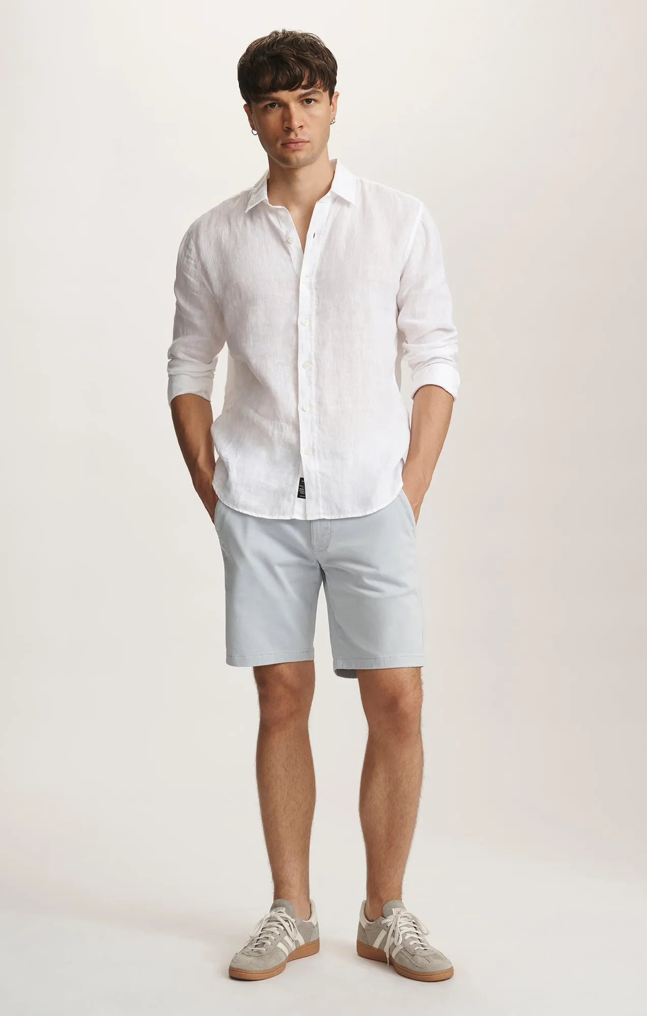NOAH SHORTS IN ICE BLUE CASUAL TWILL Quick Fit Wear