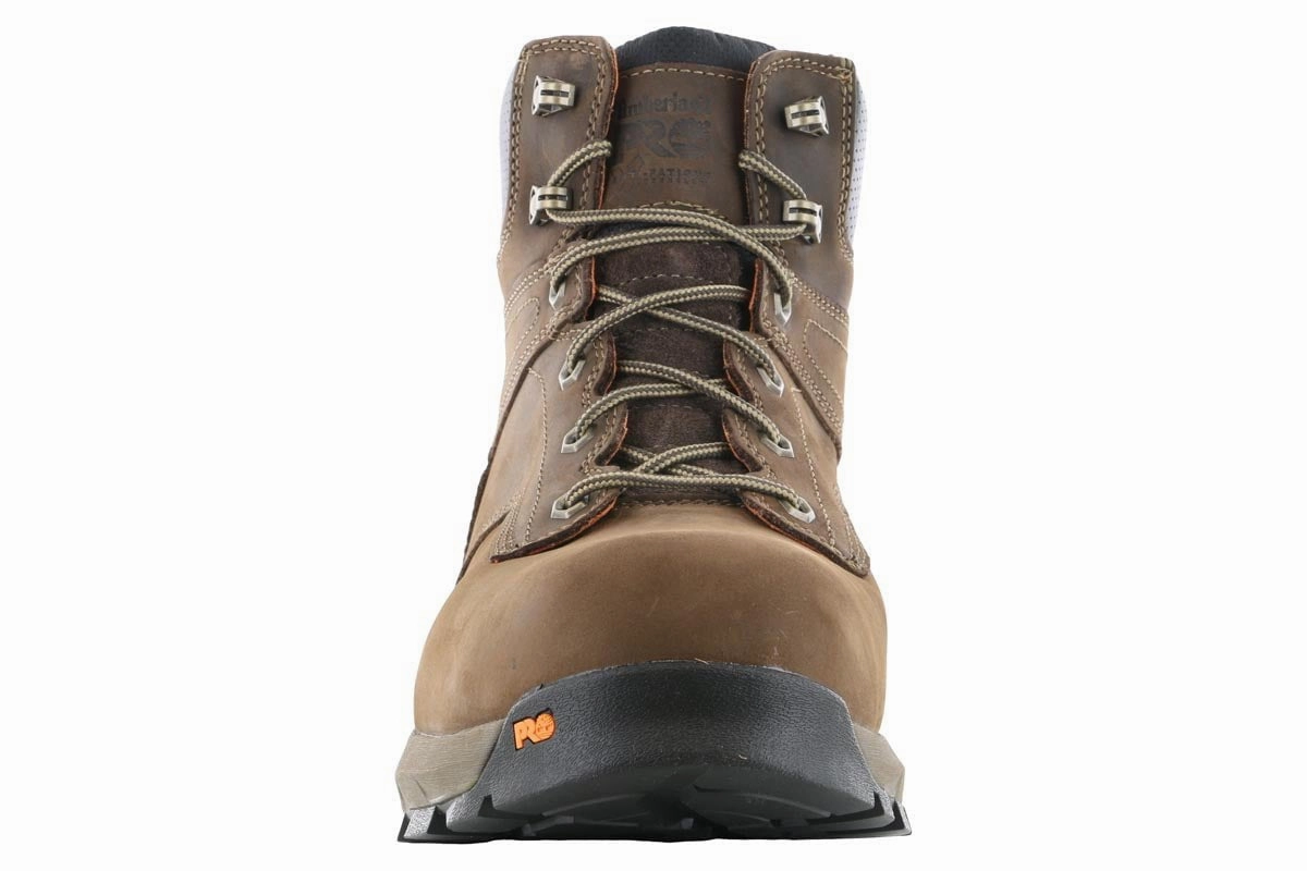 Timberland PRO Titan EV 6" Composite Toe Boot Brown Multi-Function Wear Wind Shield
