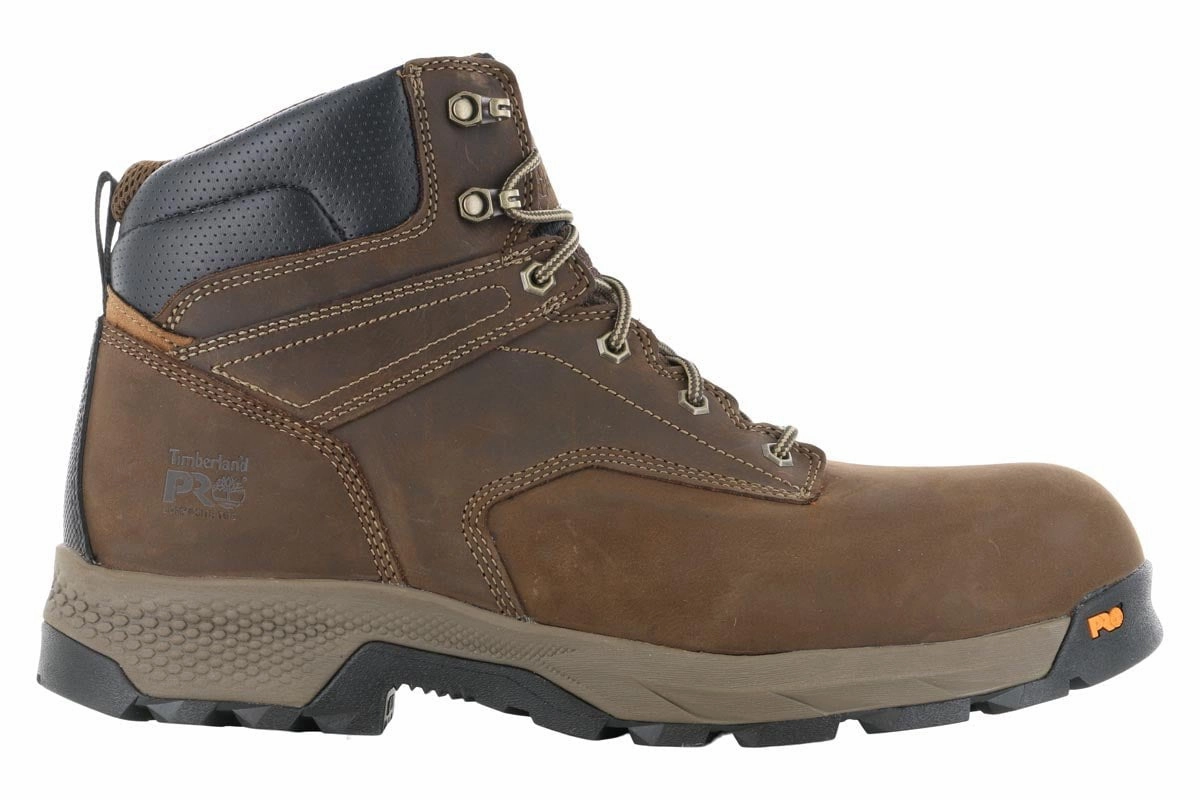 Climber Timberland PRO Titan EV 6" Composite Toe Boot Brown