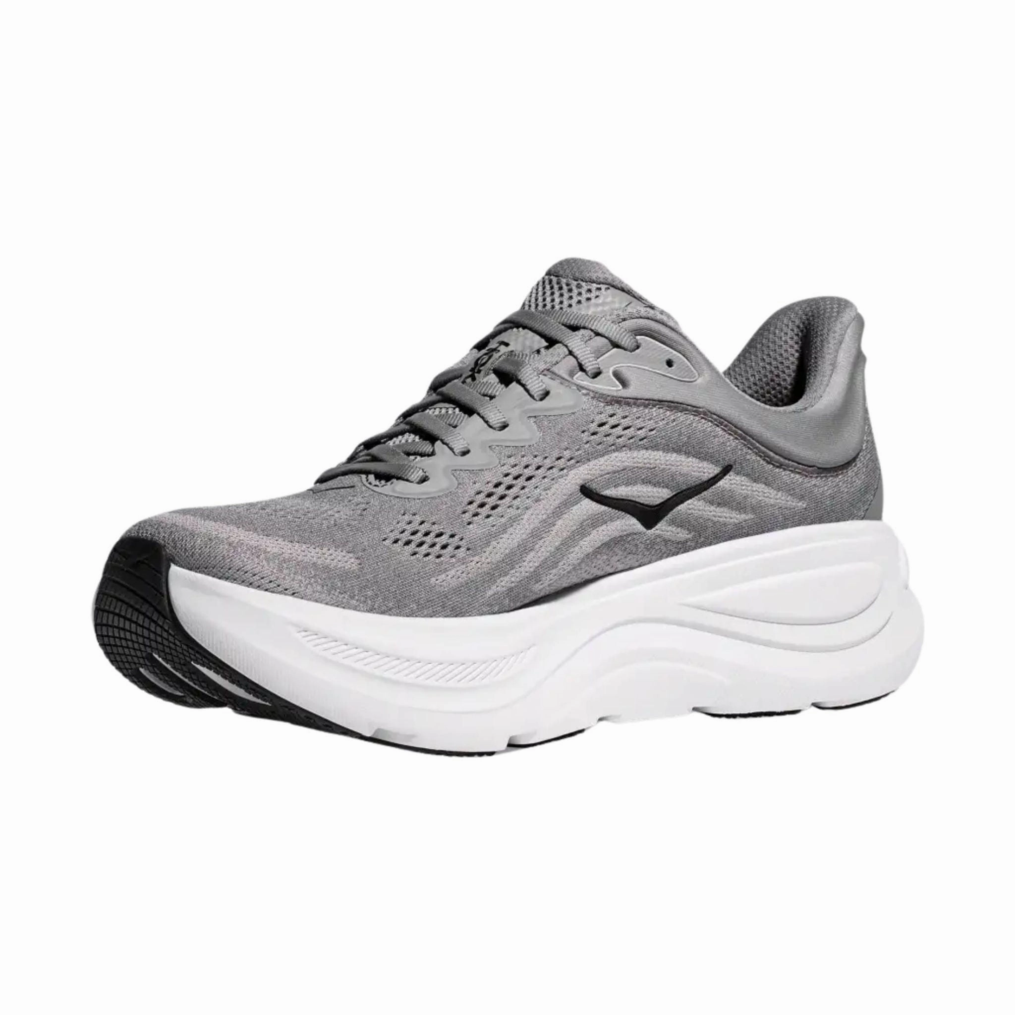 HOKA Men's Bondi 9 Running Shoes - Gal Grey/Stellar Grey Sculpted Design