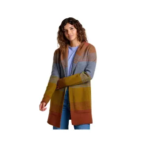 Go-To Layer Toad & Co Women's Merino Heartfelt Hoodie - Coyote Ombre