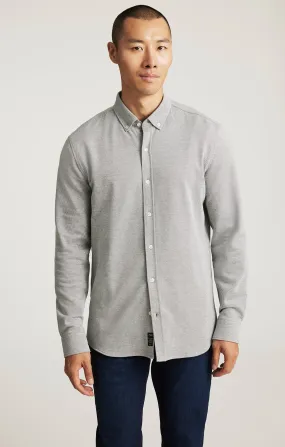 Ultra Soft Interior LONG SLEEVE BUTTON-DOWN SHIRT IN URBAN CHIC