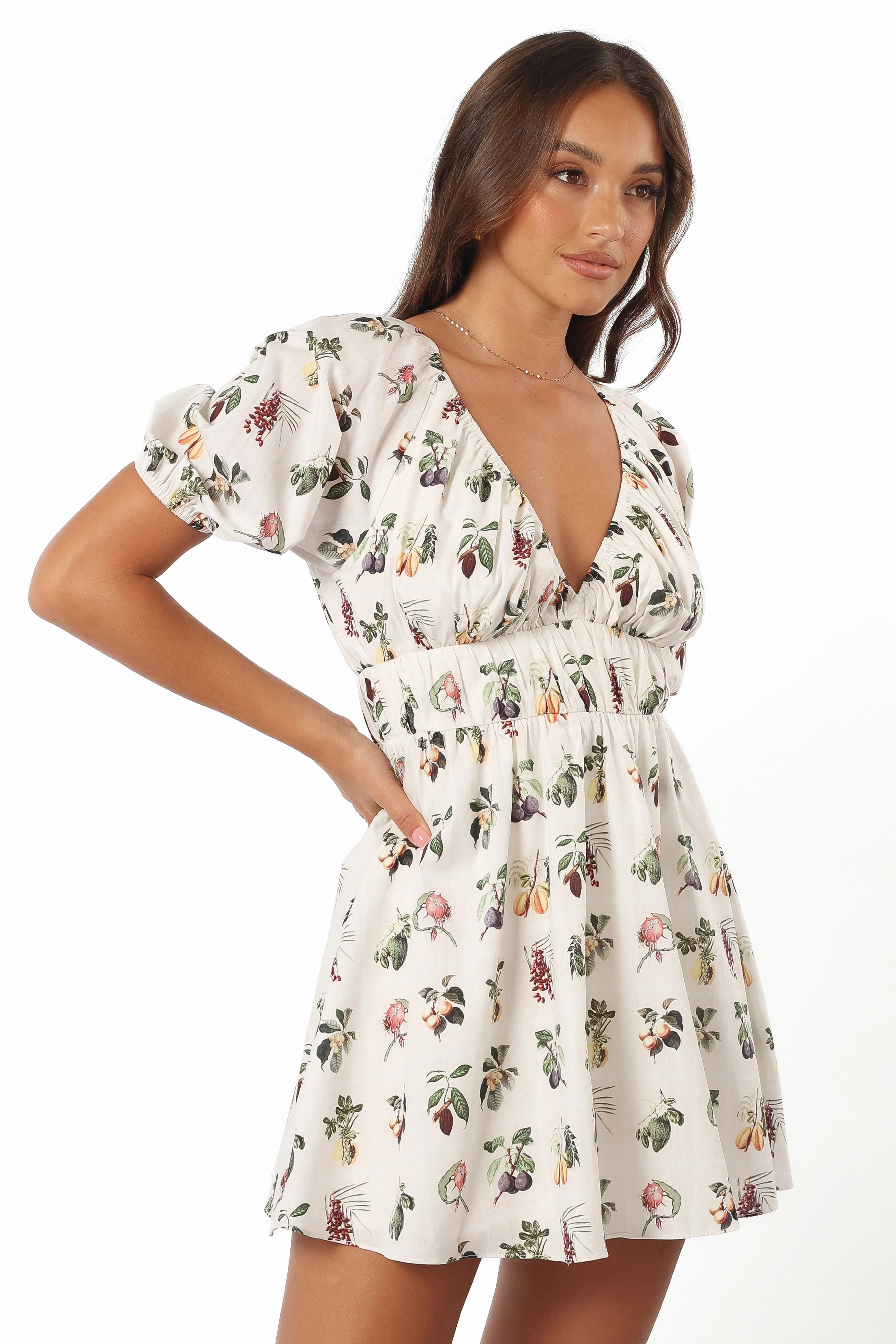 Leanna Mini Dress - Floral Relaxed day dress