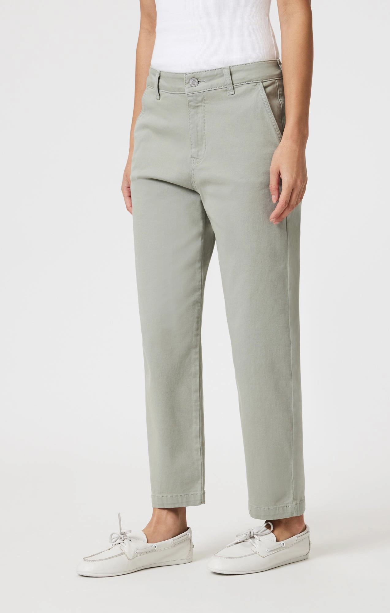 LAUREN STRAIGHT CHINO IN LINT CASUAL TWILL UV protection coating