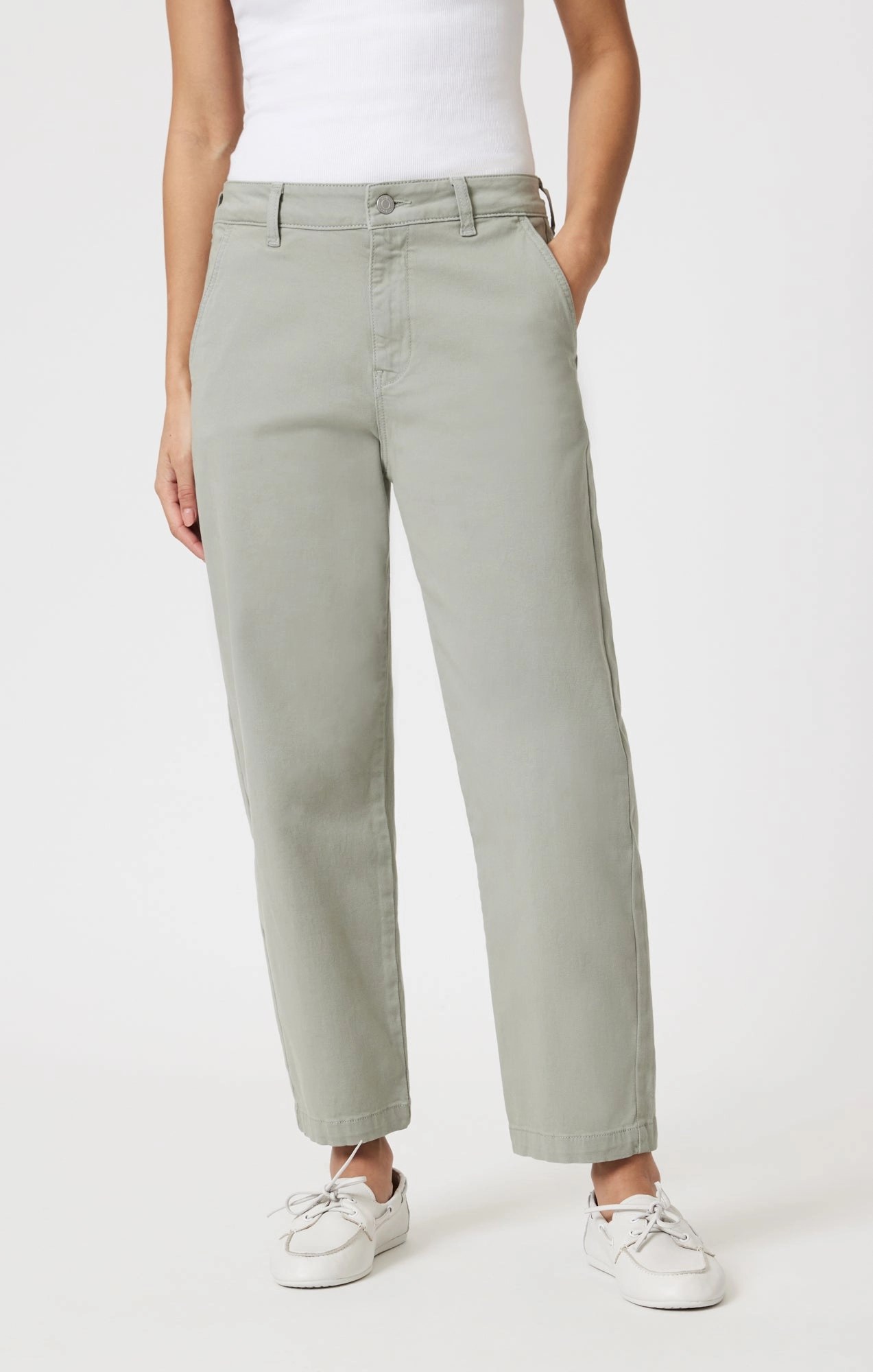 LAUREN STRAIGHT CHINO IN LINT CASUAL TWILL Active Design Wear