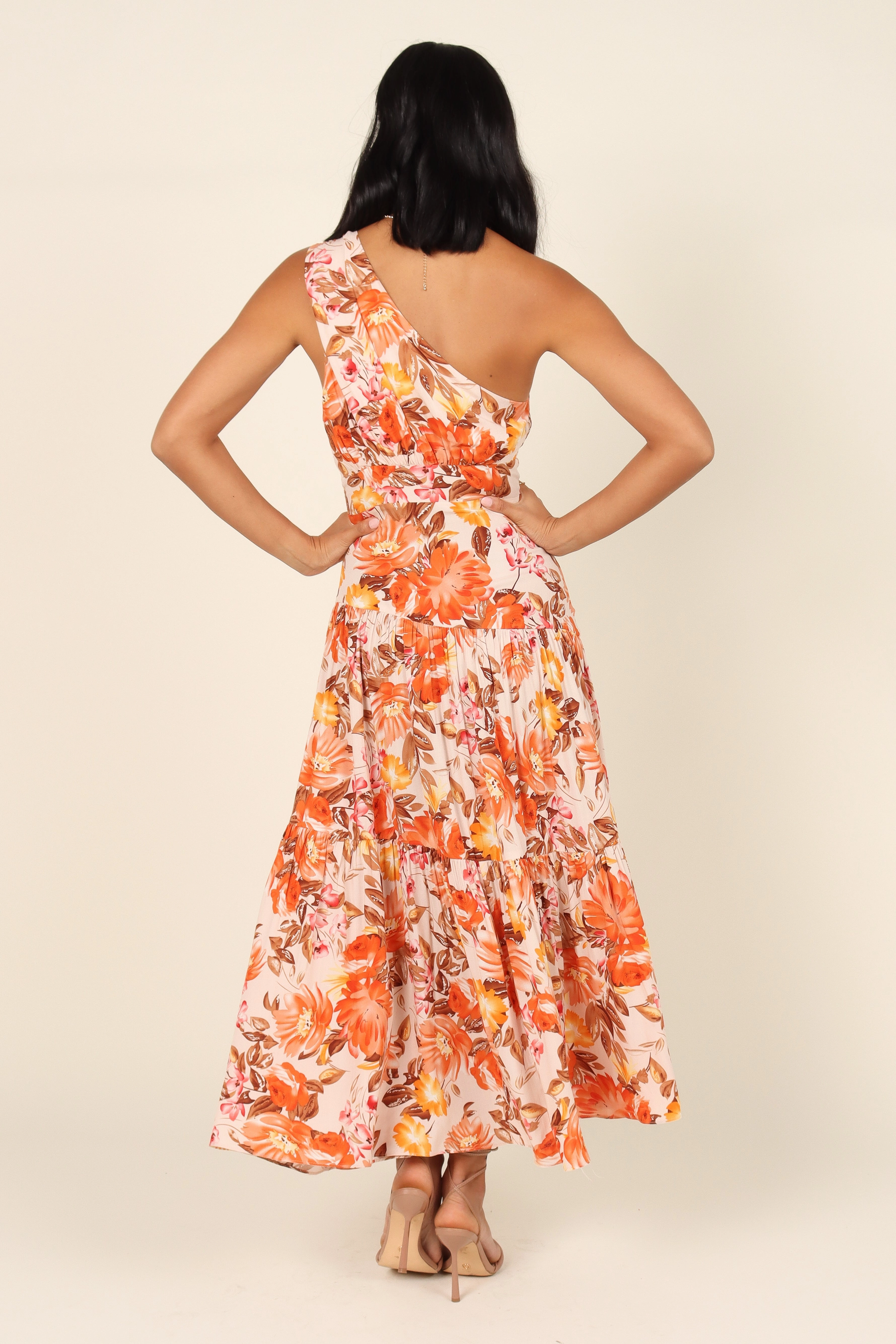 Marietta Dress - Orange All Day Ready Low Key