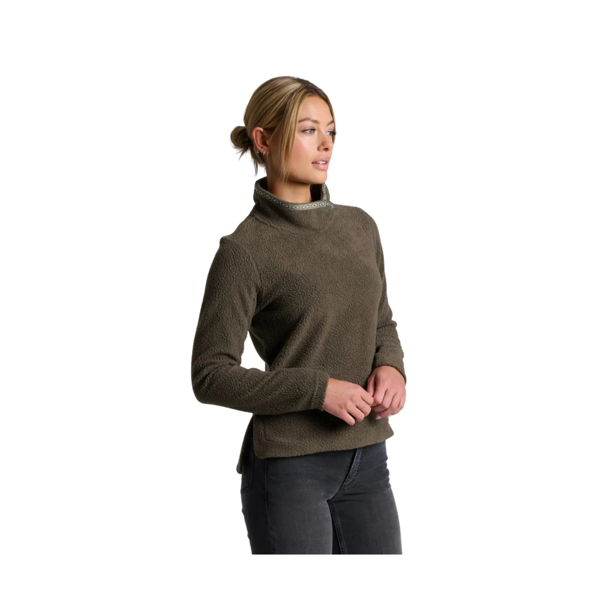 Kuhl Women's Hygge Snap Pullover - Vine Chill Outfit Unisex style