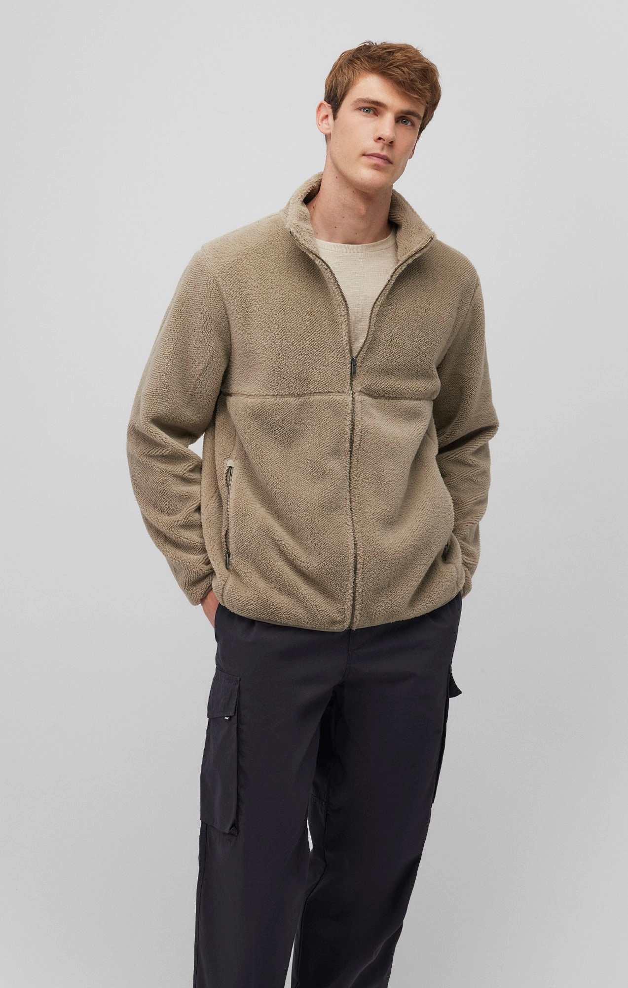 FLEECE JACKET IN SENECA ROCK Weekend Outing Wear Heat Reflective Tech