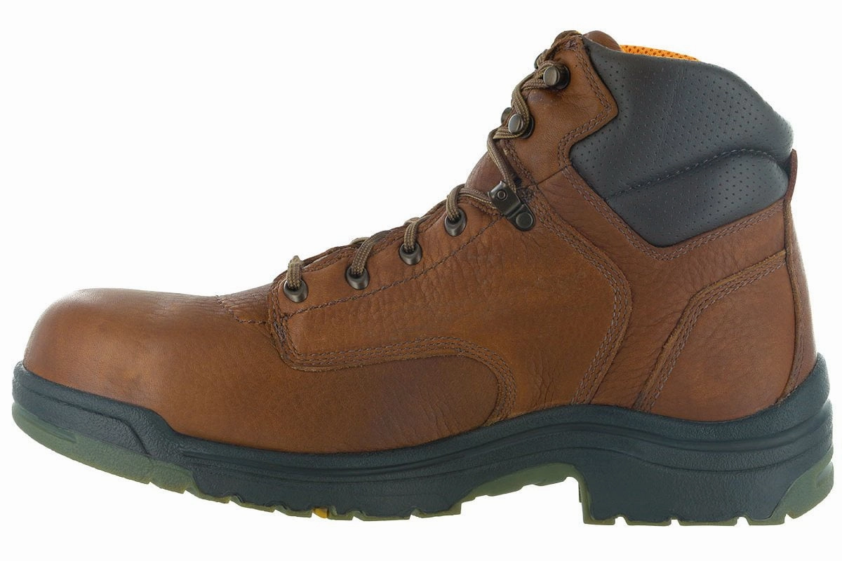 Toe Protection Tech Timberland PRO Titan 6 Inch Alloy Toe Boot Brown