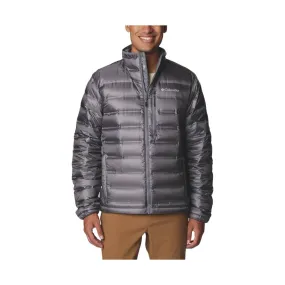Sealed Seams Columbia Men's Pebble Peak Down Jacket - City Grey