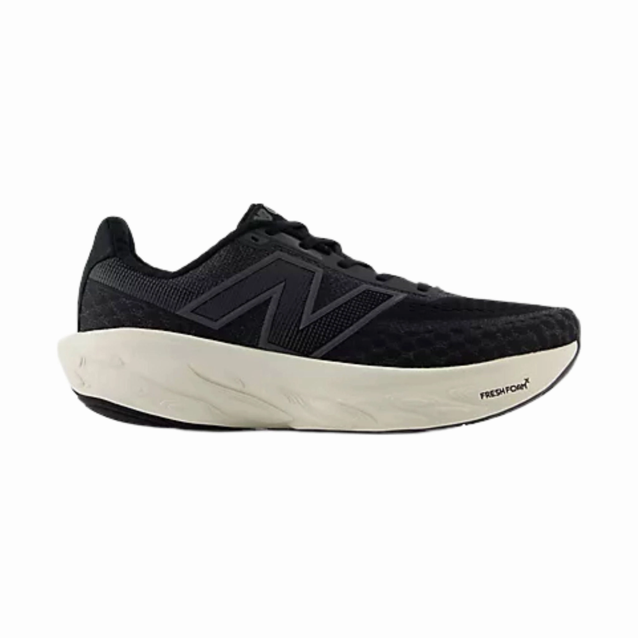 Flex Walk Stabilizing Plate New Balance Men's Fresh Foam X 1080v14 Running Shoes - Black/Linen