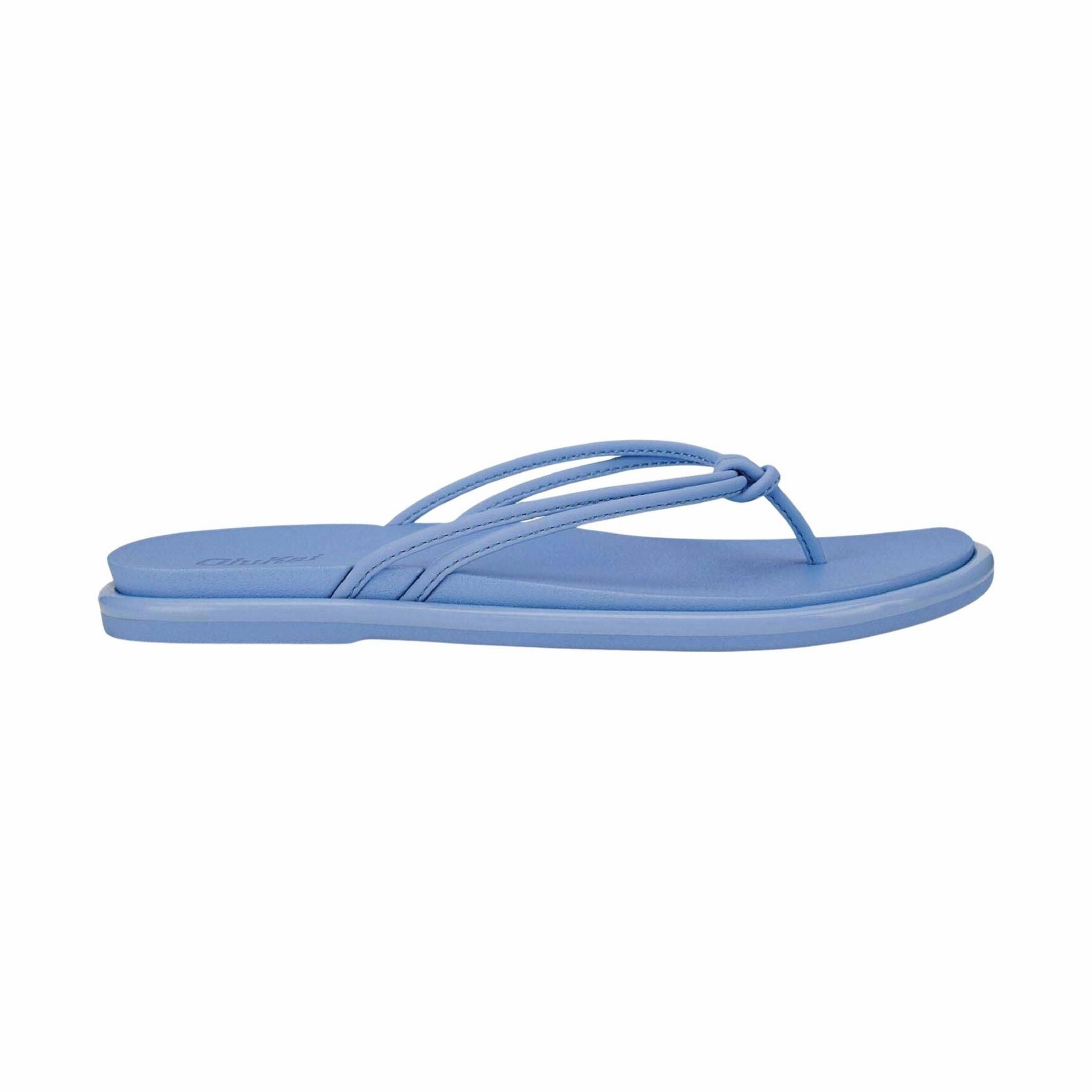 High-Comfort Fit Olukai Women's Aka Flip Flop - Cloud Blue