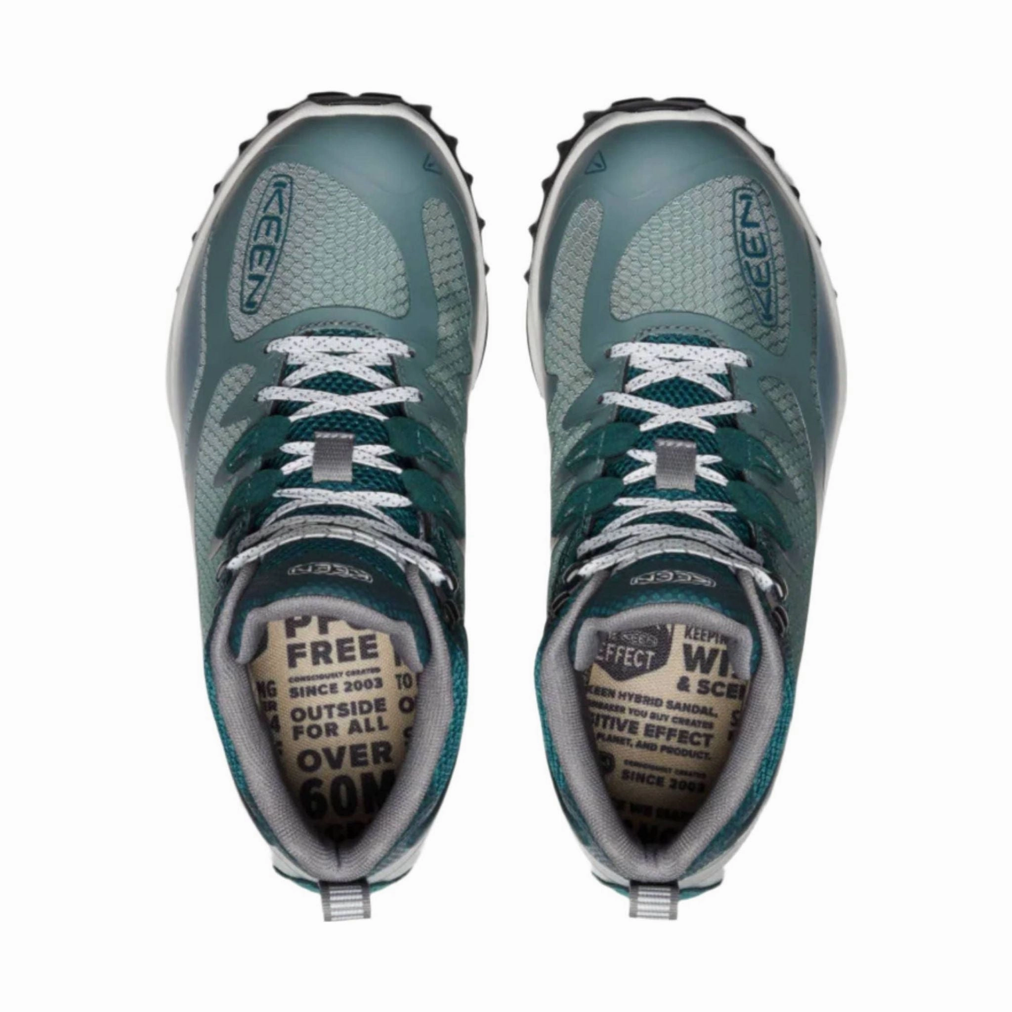 Comfortable Style Inner Glow KEEN Women's Zionic Waterproof Hiking Boots - Dark Forest/Sea Moss