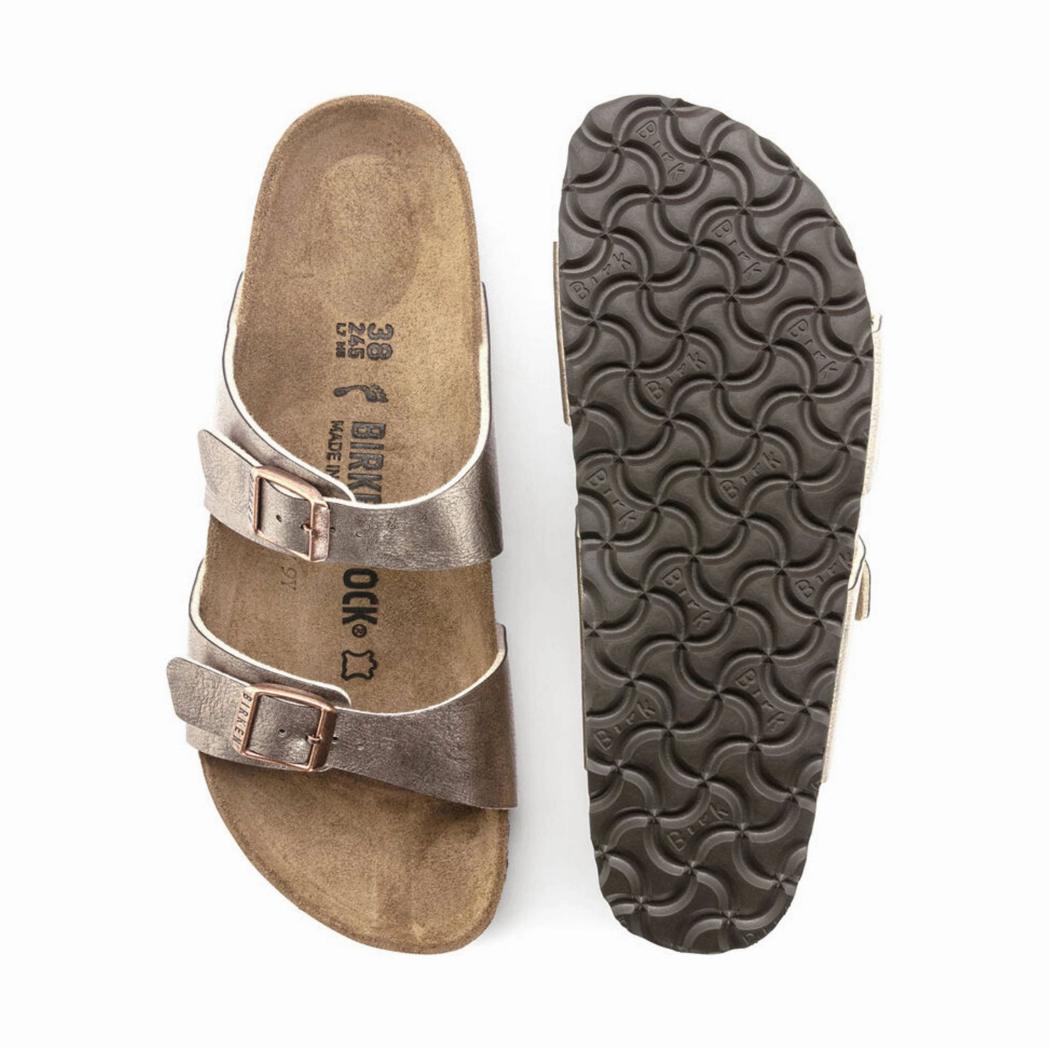 Toe Thong Birkenstock Sydney Sandal - Birko Flor Graceful Taupe